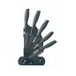 Set nozeva sa postoljem 5 kom OV51633H5 Sivi melirani