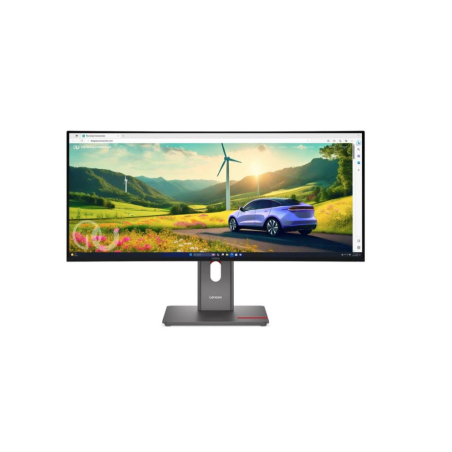 Monitor LENOVO ThinkVision P34WD-40 34"/IPS/3440x1440/120Hz/4ms/1x HDMI,1x DP,1x DP,1x USB-C/Tilt,