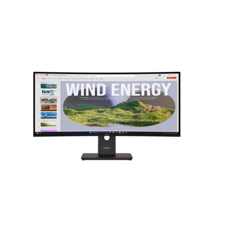 Monitor LENOVOThinkVision T34WD-40 34"/VA/3440x1440/120Hz/4ms/2x USB-C,1xDP,3xUSB/Tilt, Swivel, Heig