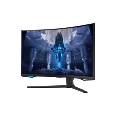 Monitor SAMSUNG LS32BG750NPXEN 32"/VA,zakrivljen/3840x2160/165Hz/1ms GtG/HDMIx2,DP,USB/freesync/crna