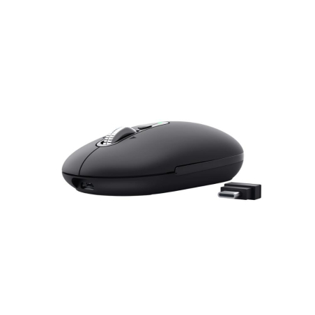 Miš TRUST SERON HYPSCROLL SLIM WRLS MOUSE BLK