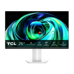 Monitor TCL 25G54 24,5"/IPS MiniLED/1920x1080/144Hz/5ms GtG/VGA,HDMI/VESA/belo-crna