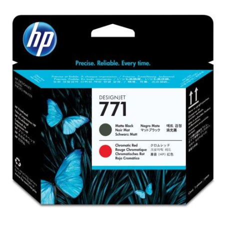 RD za štampace HP 771 Printhead/mat crna i prozirno crvena