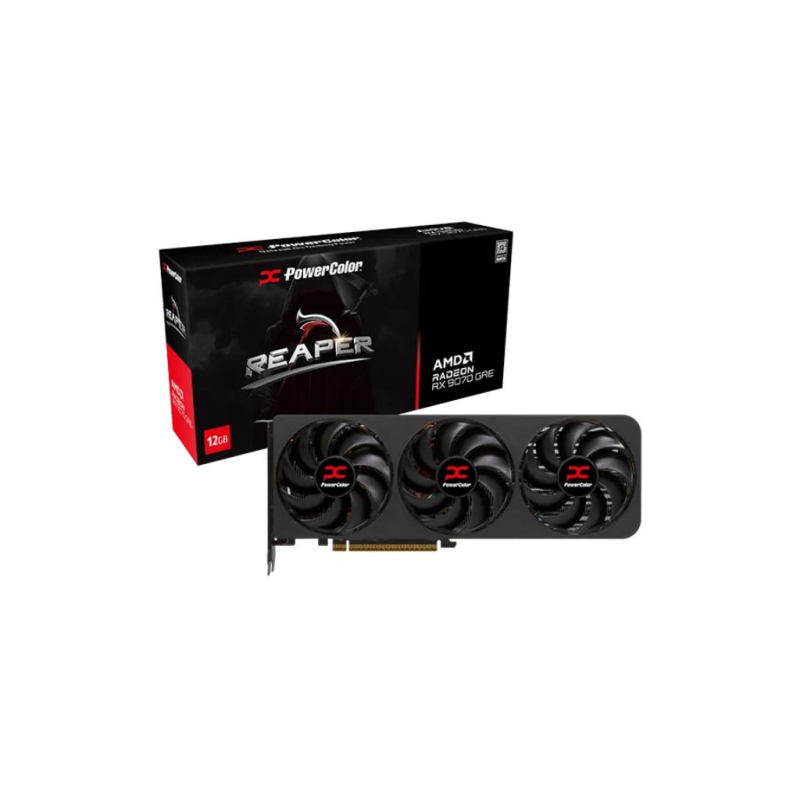 Graficka karta POWER COLOR Reaper AMD/12GB/GDDR6/192bit/crna