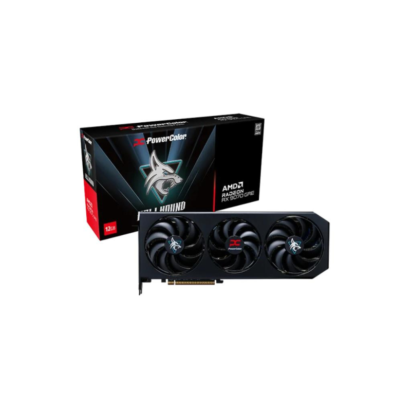 Graficka karta POWER COLOR Hellhound AMD/12GB/GDDR6/192bit/crna