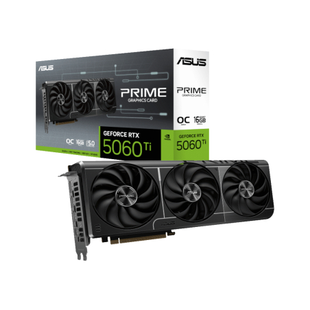 Graficka karta ASUS PRIME RTX 5060 TI NVD/16GB/GDDR7/128bit/crna