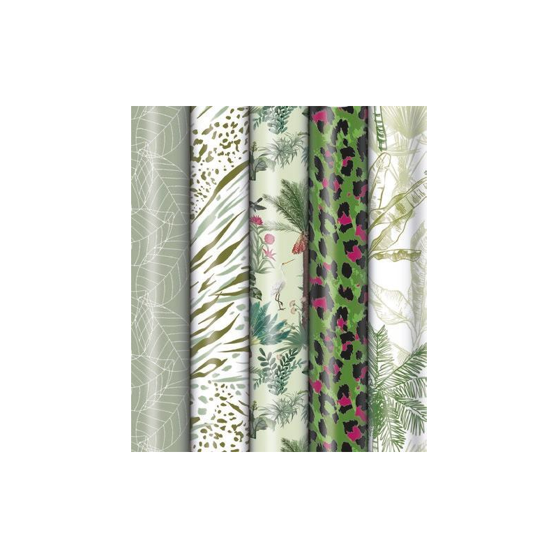 Ukrasni papir Premium 2mx70cm JUNGLE FEELING Zöwie