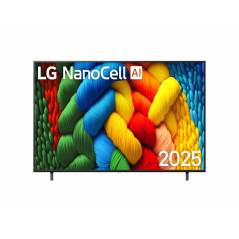 Televizor LG 75NANO80A3B/NanoCell/75"/4K Ultra HD/smart/webOS 25/crna