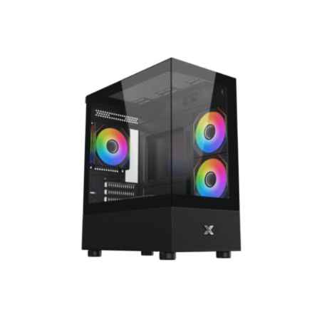 Kucište XIGMATEK Alphard M Gaming/M-ATX/Mini-ITX/ARGB/bez napajanja/crna