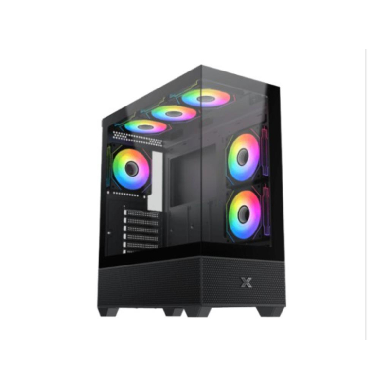 Kucište XIGMATEK Alphard/E-ATX/ATX/M-ATX/Mini ITX/ARGB/bez napajanja/crna