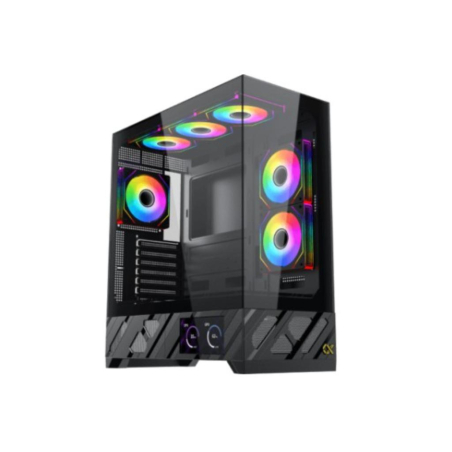 Kucište XIGMATEK Alphard Pro Gaming/E-ATX/ATX/M-ATX/Mini-ITX/ARGB/bez napajanja/crna