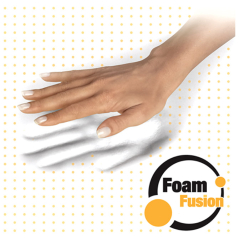 Podloga za miša sa odmaračem zgloba PlushTouch Fellowes 9252003 crna