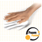 Podloga za miša sa odmaračem zgloba PlushTouch Fellowes 9252003 crna