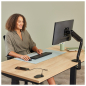 Utičnica stona PowerSpot 1utičnica+usb 1A i 1C/2m Ampra Fellowes 100137177 crni