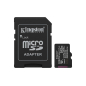 Kingston SDCS3/512GBSP microSDXC 512GB Class10 U1 150MB/s Memory Card Kingston SDCS3/512GBSP microSDXC 512GB Class10 U1 150MB/s Memory Card