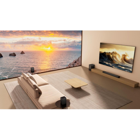 Soundbar TCL Q85H PRO/Wireless SW+STL/DTS:X/Dolby Atmos/860W/96dB/AI sonic/black