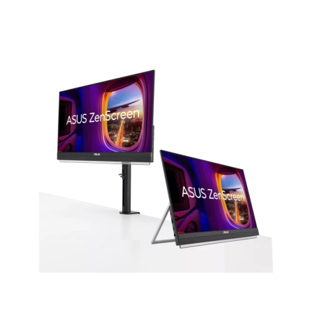 Monitor ASUS MB229CF 21.5"/IPS/1920x1080/100Hz/5ms GtG/HDMI,USB-C/pivot,height/speakers/black