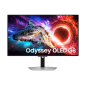 Monitor SAMSUNG LS32HG800SUXEN 32"/OLED/3840x2160/240Hz/0.03ms/HDMIx2,DP,USB-C/G-sync/pivot/srebrna Monitor SAMSUNG LS32HG800SUXEN 32"/OLED/3840x2160/240Hz/0.03ms/HDMIx2,DP,USB-C/G-sync/pivot/srebrna