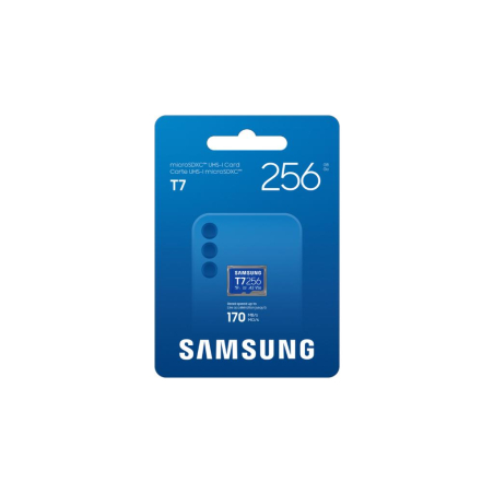 Memorijska kartica SAMSUNG/Micro SD 256GB T7/Up to 170MBs