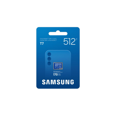 Memorijske kartice SAMSUNG/Micro SD 512GB T7/Up to 170MBs