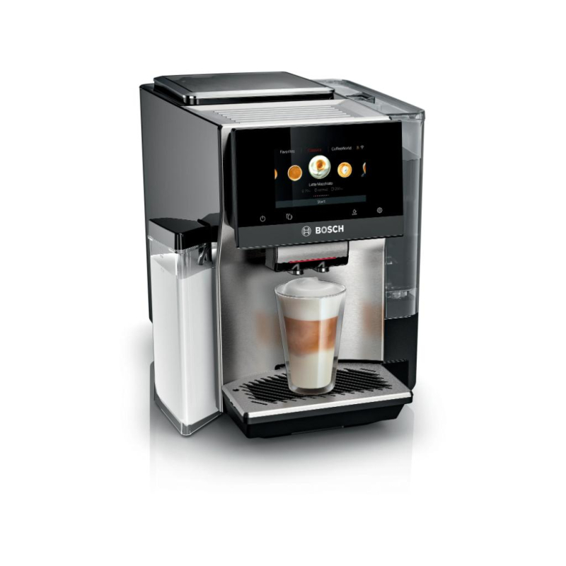 Bosch TQE80703 Series 8 Espresso Machine 1500W Black-Inox Bosch TQE80703 Series 8 Espresso Machine 1500W Black-Inox