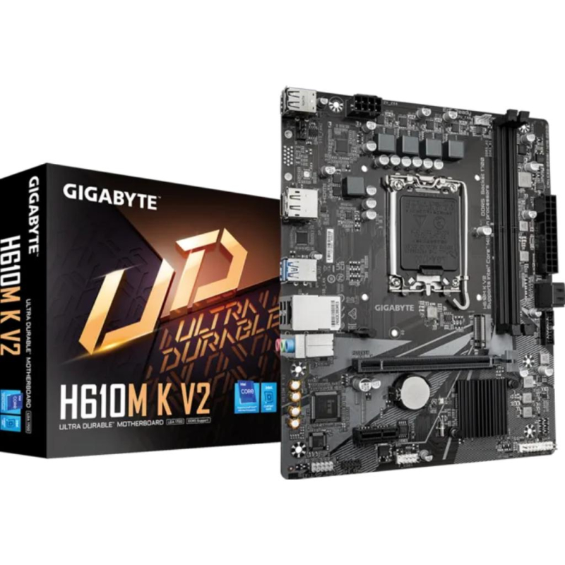 GIGABYTE H610M K V2 DDR5 Motherboard HDMI/LGA1700 GIGABYTE H610M K V2 DDR5 Motherboard HDMI/LGA1700
