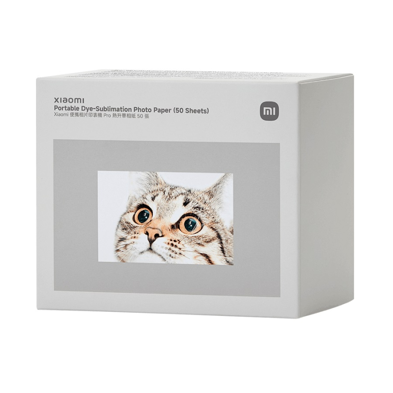 Xiaomi Portable Dye-Sublimation Photo Paper (50 Sheets) Xiaomi Portable Dye-Sublimation Photo Paper (50 Sheets)