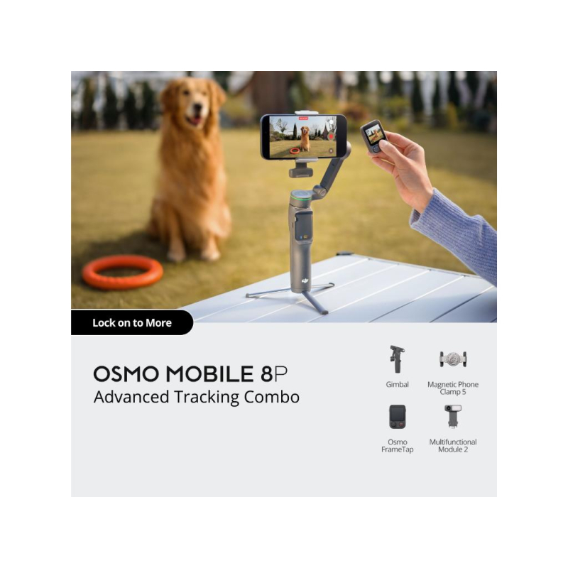 Gimbal za Telefon DJI Osmo Mobile 8P Advanced Tracking Combo