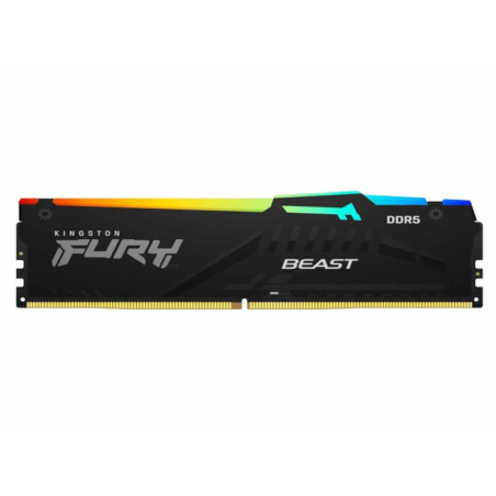 Memory KINGSTON 16GB/DIMM/DDR5/6400MHz/CL32/FURY Beast RGB EXPO