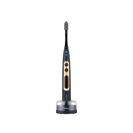 Cetkice za zube TESLA TDP121NB/elektricna/jonska i sonicna tehnologija/soft conical/tamno plava