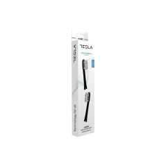 Zamenski nastavak za elektricnu cetkicu za zube TESLA TD-91B/soft conical/regular/crna