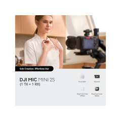 Mikrofon DJI Mic Mini 2S (1 TX + 1 RX)