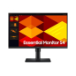 Monitor SAMSUNG LS24D406GAUXEN 24"/IPS/1920x1080/100Hz/5ms GtG/HDMIx2,DP,USB/pivot/zvucnici/crna