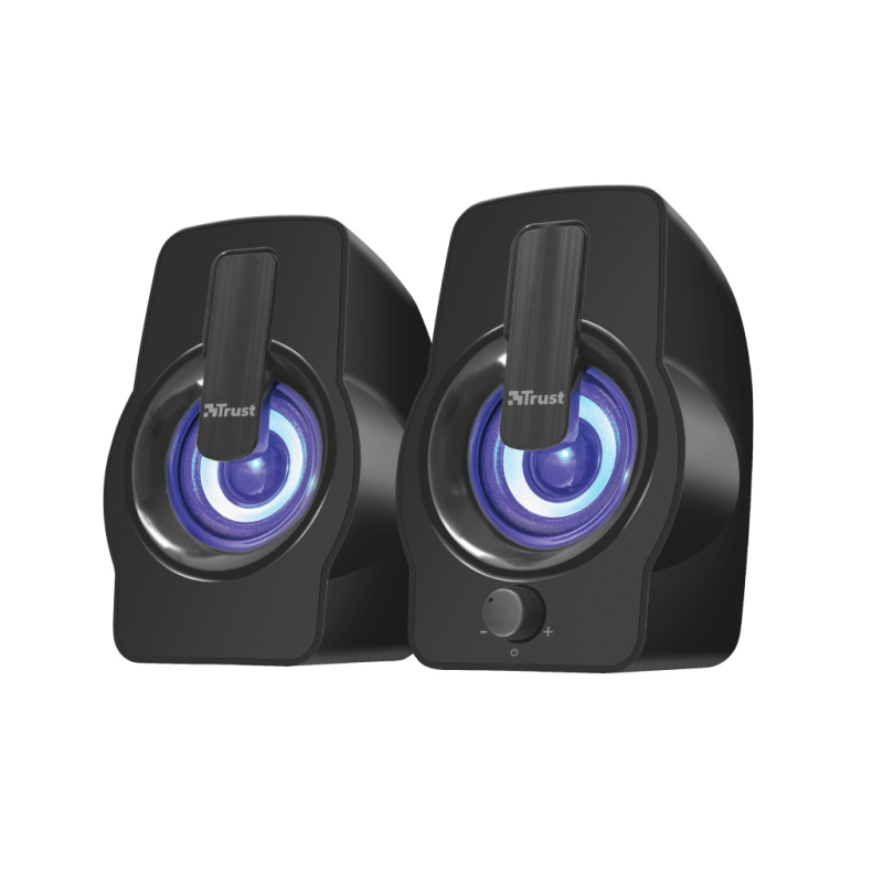 Zvucnik TRUST Gemi 2.0/12W(6W RMS)/ RGB/crna