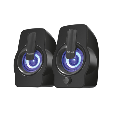 Zvucnik TRUST Gemi 2.0/12W(6W RMS)/ RGB/crna