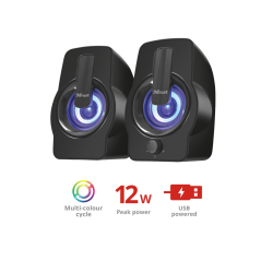 TRUST Gemi 2.0 Speaker 12W RGB Black