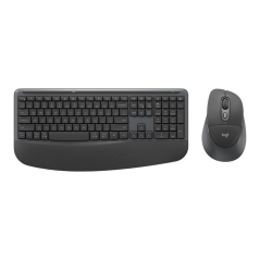Logitech MK880 Signature Comfort Plus Wireless Desktop US, Graphite