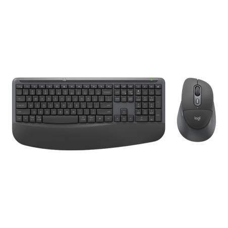 Logitech MK880 Signature Comfort Plus Wireless Desktop US, Graphite