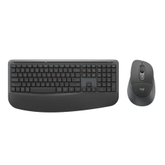 Logitech MK880 Signature Comfort Plus Wireless Desktop YU, Graphite