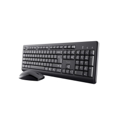 Keyboard+Mouse TRUST Primo Wireless Set/US/Black