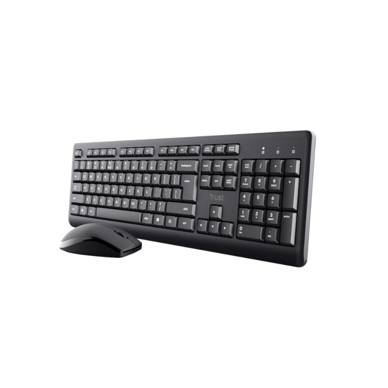 Tastatura+miš TRUST Primo bežicni set/US/crna Tastatura+miš TRUST Primo bežicni set/US/crna