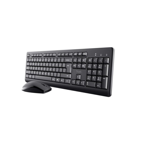 Keyboard+Mouse TRUST Primo Wireless Set/US/Black