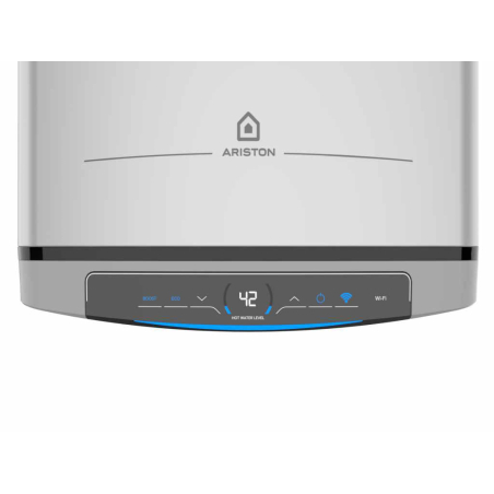 Water Heater ARISTON Velis TECH WiFi 80 EU Storage/WiFi/Vertical or Horizontal/51.1x108.7x27.5cm/Silver