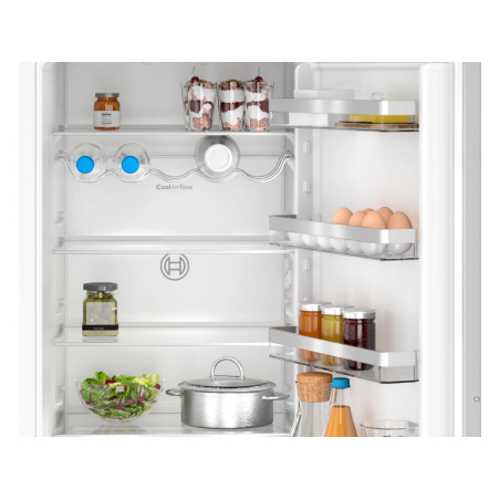 BOSCH KIN96VFD0 Built-in Fridge-Freezer Series 4 290L D No Frost 193.5x55.8cm Fixed Hinge White