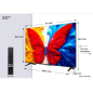 Televizor TCL 50S5L/QLED/50"/Full HD/60Hz/Android TV/crna