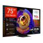 Televizor TCL 75C7L/SQD-MiniLED/75"/4K UHD/144Hz/Google TV/Bang&Olufsen/crna