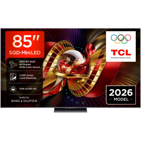 Televizor TCL 85C8L/LED/85"/4K UHD/144Hz/Google TV/crna