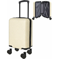 Kofer sa točkićima koji se skidaju XS kabinski (za low cost letove) 40x30x20cm (bez točkića) JB2098 Bordlite šampanj