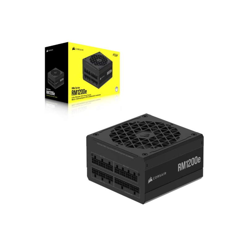 Napajanje CORSAIR RM1200e 1200W/ATX 3.1/PCIe 5.1/80+GOLD/12V-2x6/modularno/crna
