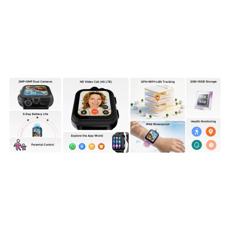 Doogee Kids Watch Anyscene S3 Aqua blue